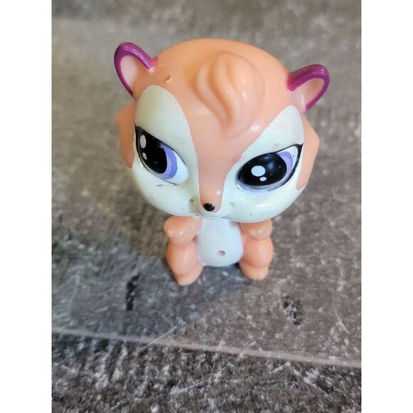 LPS chipmunk squirrel orange Littlest Pet Shop toy figure - Picture 1 of 4